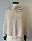 RO poncho, 100% lamull, sand thumbnail