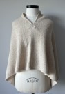 RO poncho, 100% lamull, sand thumbnail
