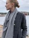 RO poncho, 100% lamull, grå thumbnail